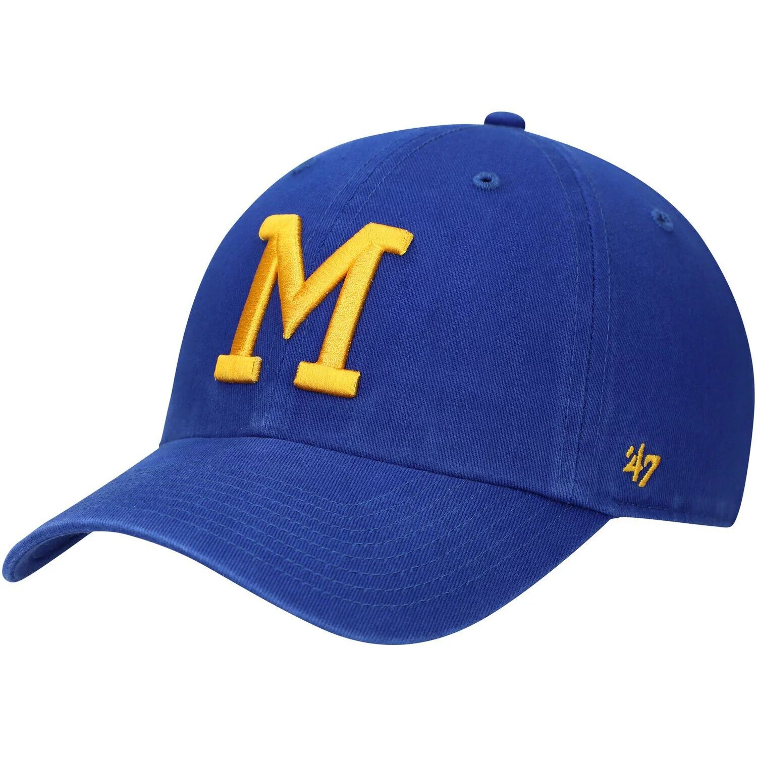 Мужская регулируемая шляпа с логотипом Royal Milwaukee Brewers 1970 '47 Cooperstown Collection
Мужская регулируемая шляпа с логотипом Royal Milwaukee Brewers 1970 '47 Cooperstown Collection