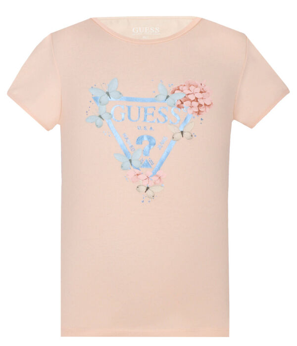 Футболка Guess Regular Fit с цветочным принтом, розовый
Футболка Guess Regular Fit с цветочным принтом, розовый
