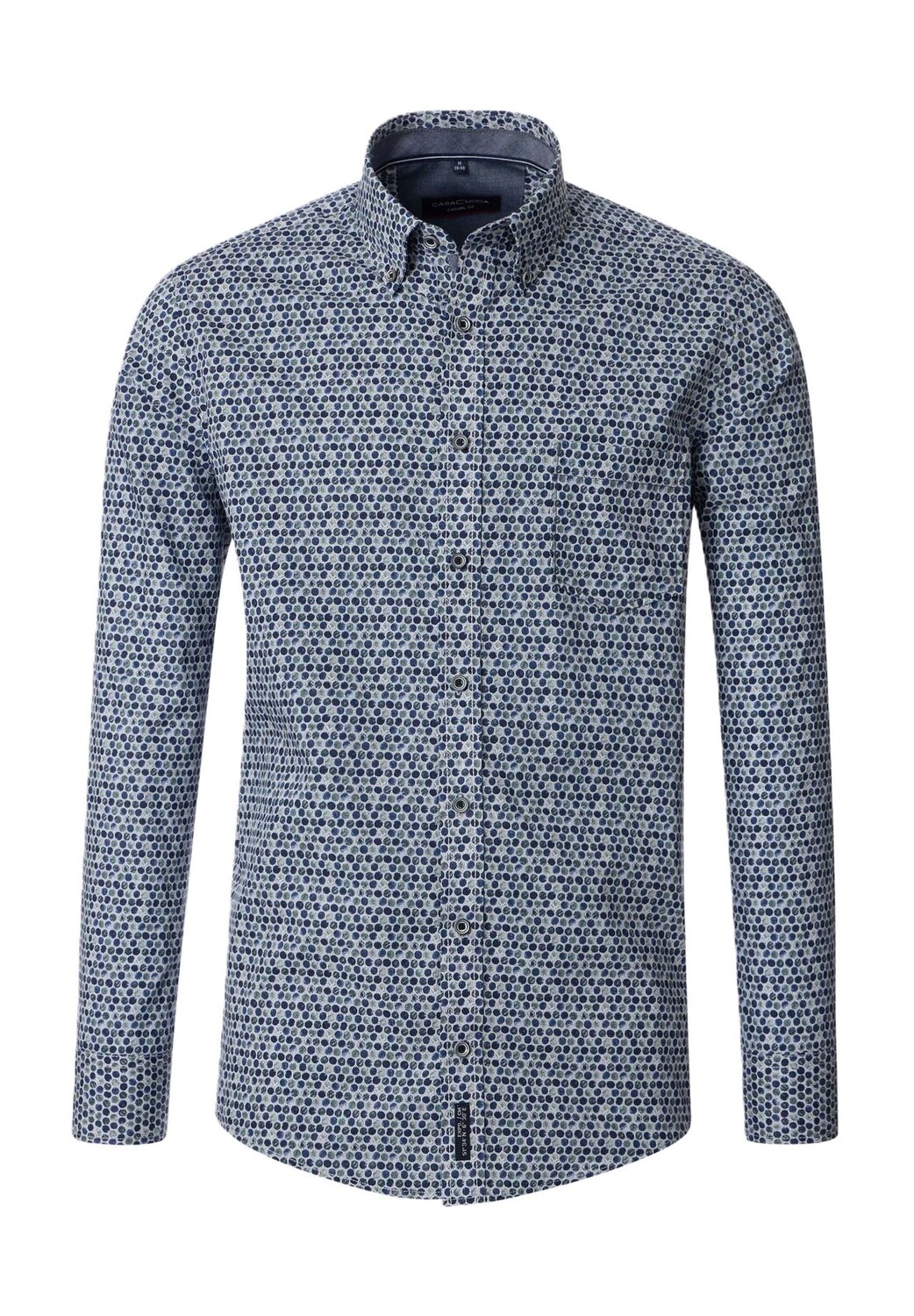 Рубашка повседневного кроя, воротник на пуговицах, мужская CASAMODA, цвет 100 Blau
Рубашка повседневного кроя, воротник на пуговицах, мужская CASAMODA, цвет 100 Blau