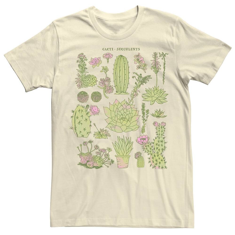 Мужская футболка Fifth Sun Cacti Chart с рисунком растений Licensed Character, цвет Natural
Мужская футболка Fifth Sun Cacti Chart с рисунком растений Licensed Character, цвет Natural