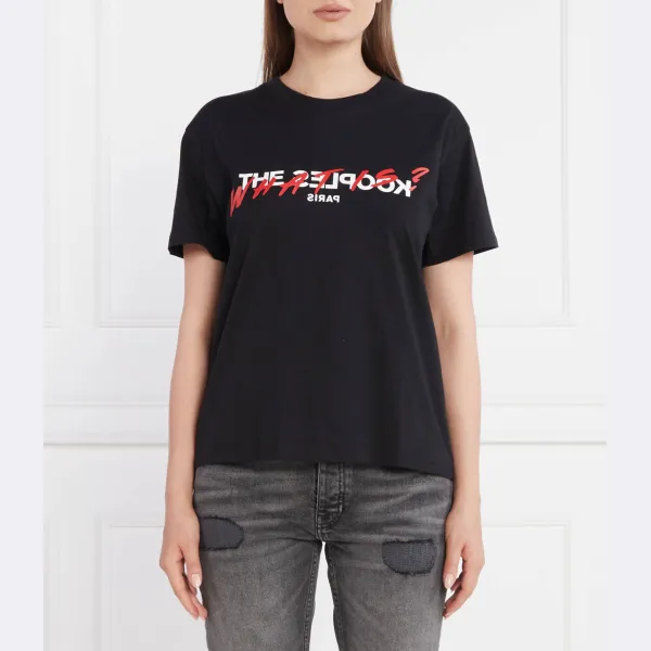 Футболка стандартного кроя The Kooples, черный
Футболка стандартного кроя The Kooples, черный