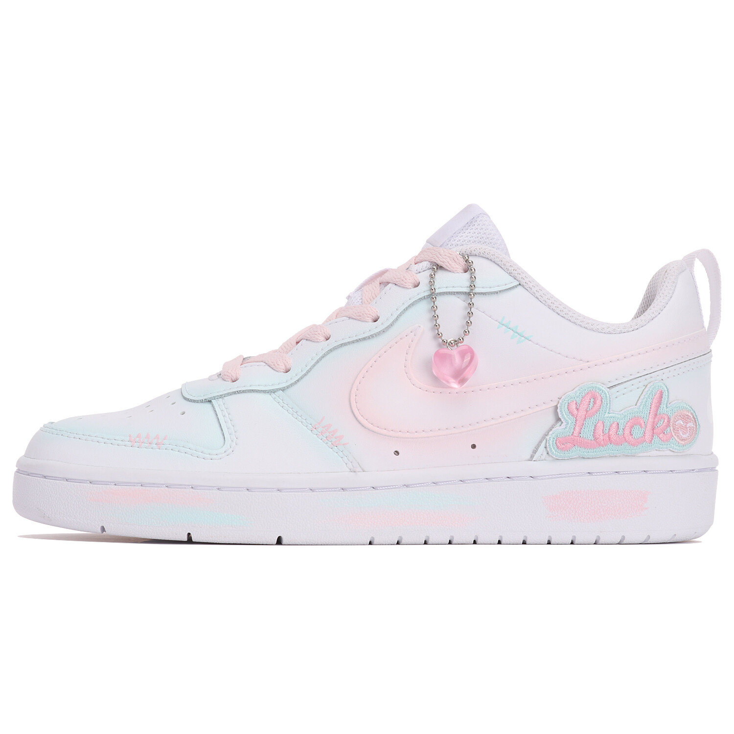 Кроссовки Nike Court Borough Skateboarding Shoes Women's Low-top Pink/Green, цвет Pink Moon/Nori/Magnet
Кроссовки Nike Court Borough Skateboarding Shoes Women's Low-top Pink/Green, цвет Pink Moon/Nori/Magnet