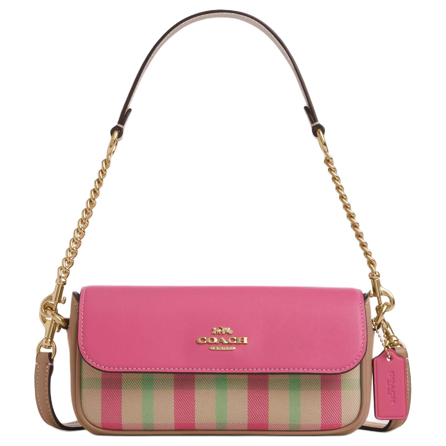 COACH Хейли жаккардовая кожаная портативная сумка кроссбоди маленькая женская розовая
COACH Хейли жаккардовая кожаная портативная сумка кроссбоди маленькая женская розовая