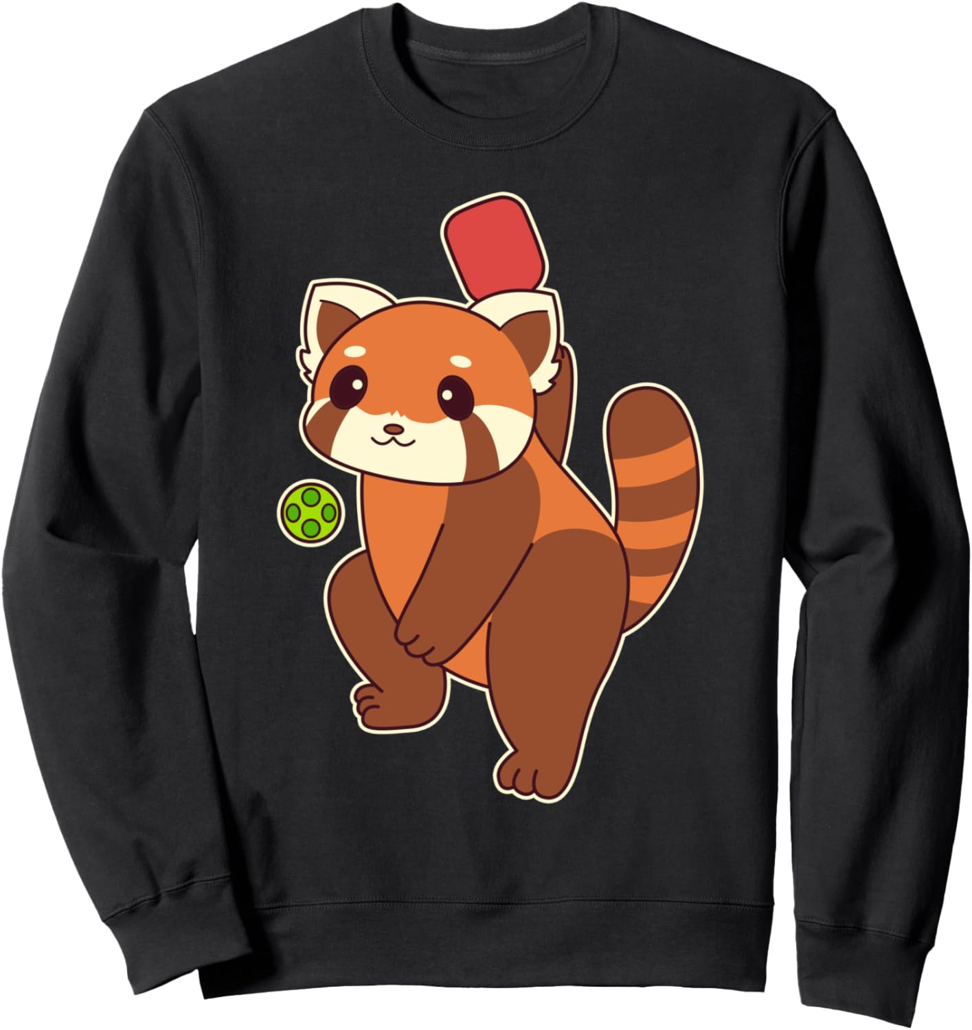 Милая тренировочная толстовка с изображением малой панды для игры в пиклбол, черная, размер S Pickleball Player Gifts & Co.
Милая тренировочная толстовка с изображением малой панды для игры в пиклбол, черная, размер S Pickleball Player Gifts & Co.