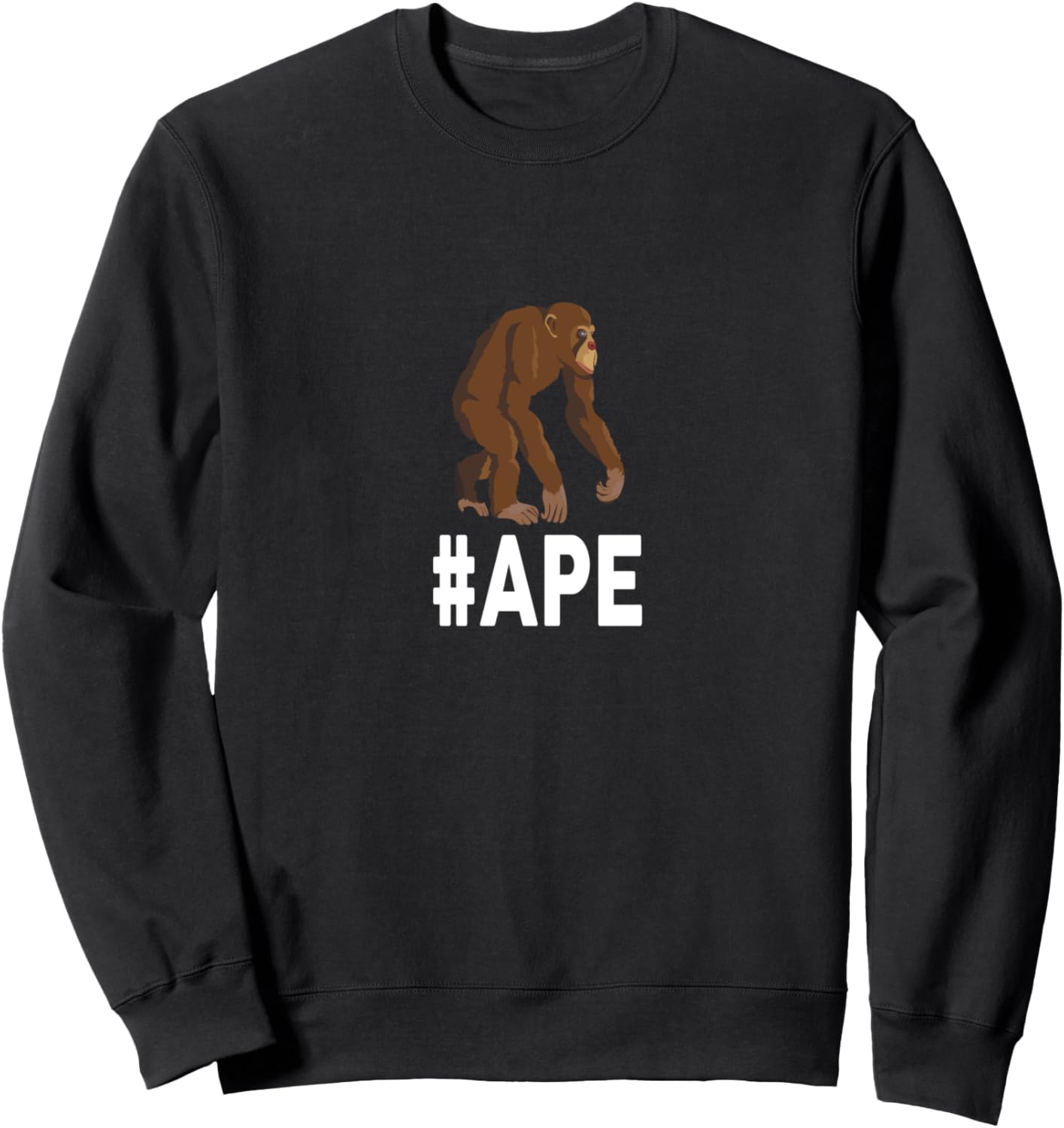 Забавная толстовка с хэштегом #APE, черная Ape Designs By Shirtzilla
Забавная толстовка с хэштегом #APE, черная Ape Designs By Shirtzilla
