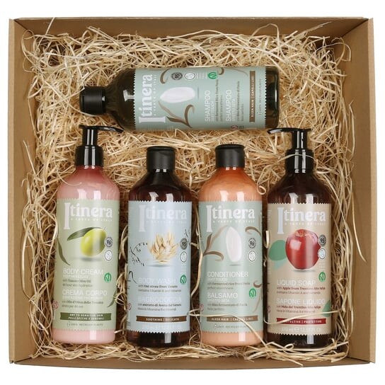 Набор уходовой косметики, 5x370 мл Itinera, sarcia.eu
Набор уходовой косметики, 5x370 мл Itinera, sarcia.eu