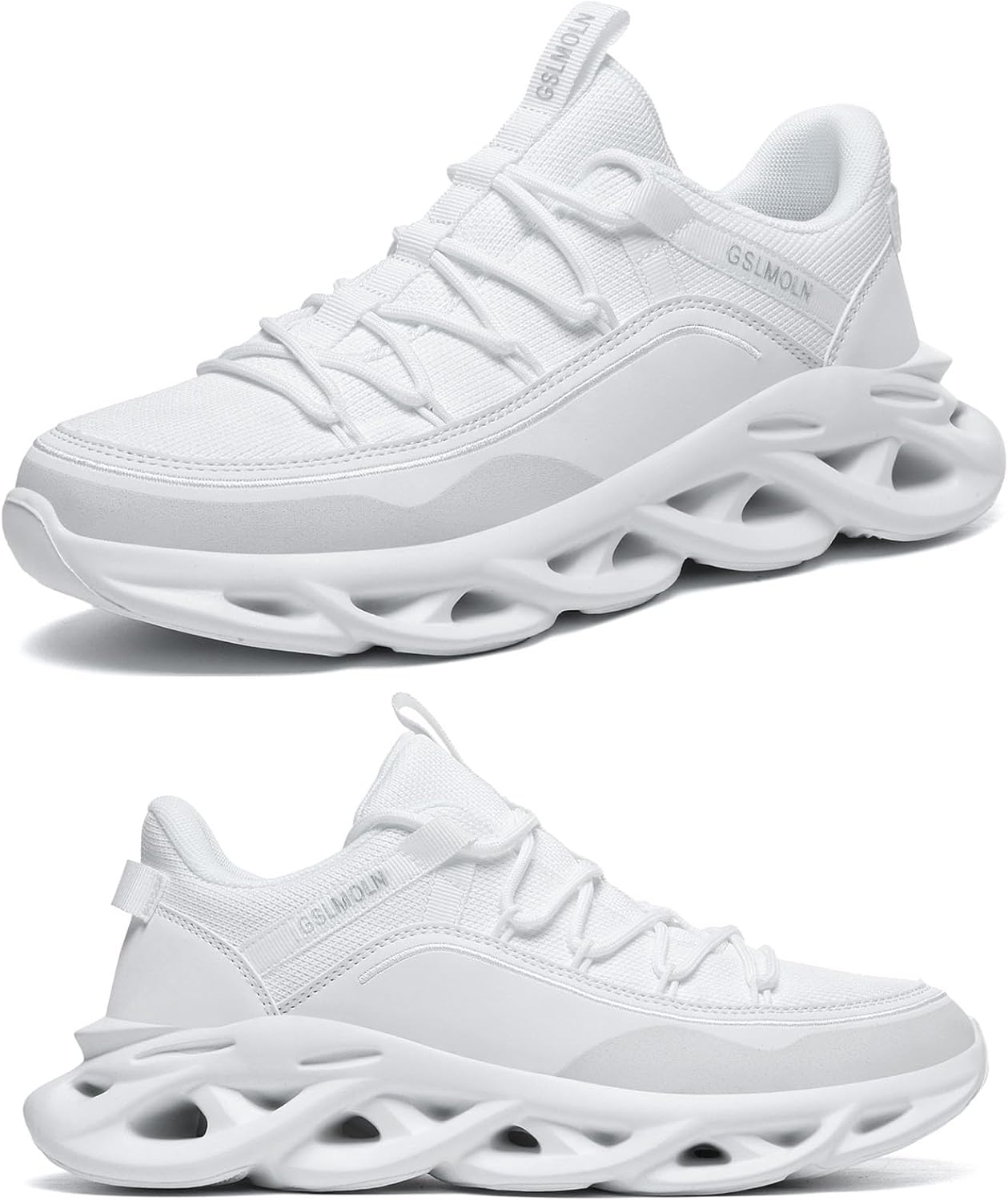 Мужские кроссовки GSLMOLN для ходьбы и бега, легкие, противоскользящие, модные, повседневные спортивные кроссовки с дышащей сеткой, теннисные кроссовки для джоггинга и кросс-тренинга, белый
Мужские кроссовки GSLMOLN для ходьбы и бега, легкие, противоскользящие, модные, повседневные спортивные кроссовки с дышащей сеткой, теннисные кроссовки для джоггинга и кросс-тренинга, белый