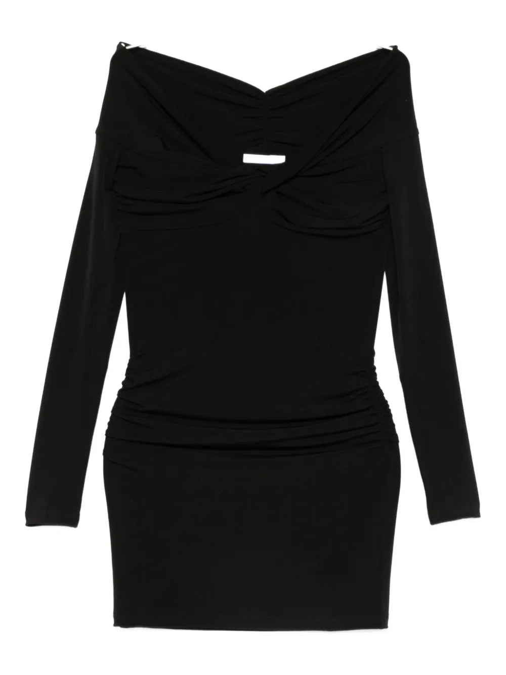 Драпированное мини-платье Patrizia Pepe, черный
Драпированное мини-платье Patrizia Pepe, черный