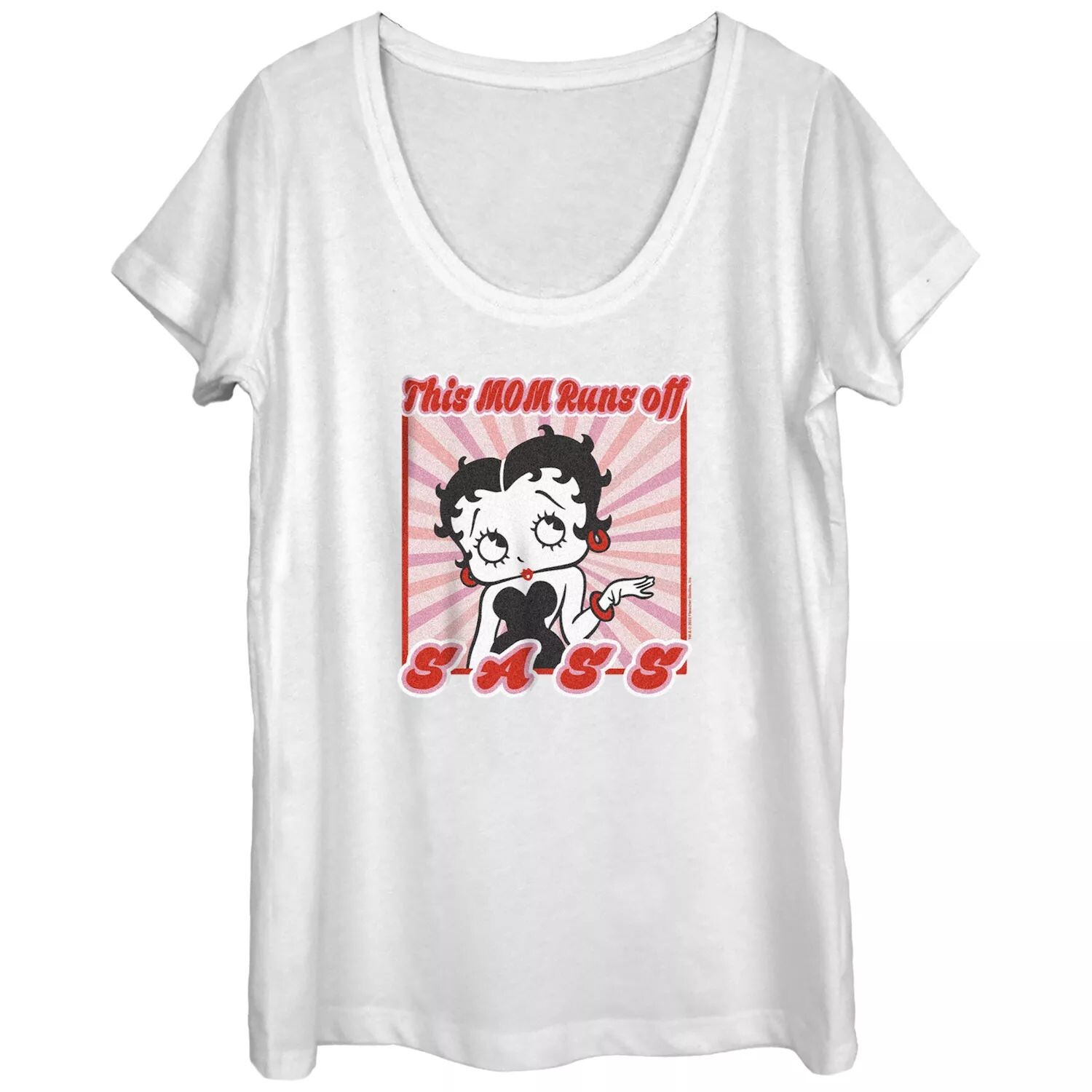 Детская футболка Betty Boop Sassy Mom с овальным вырезом и рисунком Licensed Character
Детская футболка Betty Boop Sassy Mom с овальным вырезом и рисунком Licensed Character
