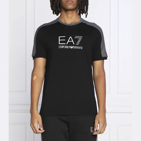 Футболка стандартного кроя Ea7, черный
Футболка стандартного кроя Ea7, черный