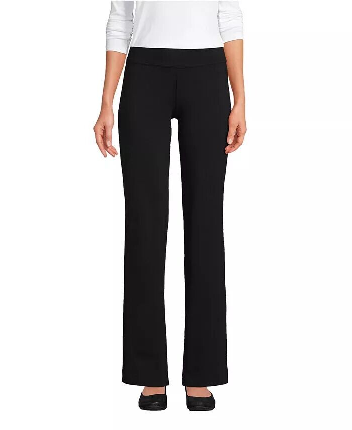 Женские брюки Starfish средней посадки, прямые, для высоких Lands' End, черный
Женские брюки Starfish средней посадки, прямые, для высоких Lands' End, черный