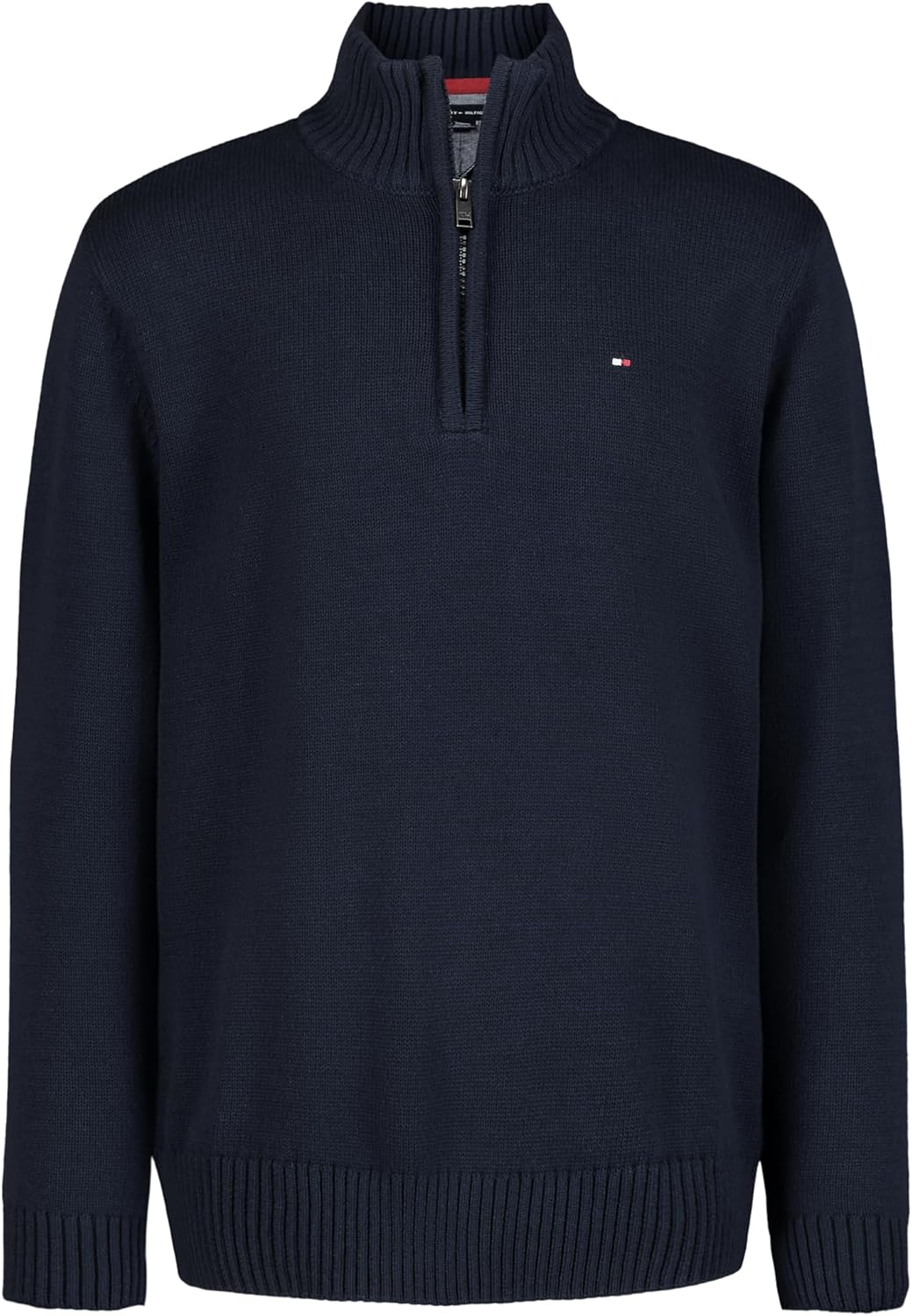 Свитер Tommy Hilfiger для мальчиков с длинными рукавами и застежкой-молнией на четверть оборота, Navy Blazer
Свитер Tommy Hilfiger для мальчиков с длинными рукавами и застежкой-молнией на четверть оборота, Navy Blazer