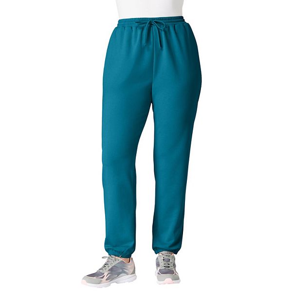 Женские джоггеры Comfort+ Fleece с зауженными штанинами Roaman'S, Deep Teal
Женские джоггеры Comfort+ Fleece с зауженными штанинами Roaman'S, Deep Teal