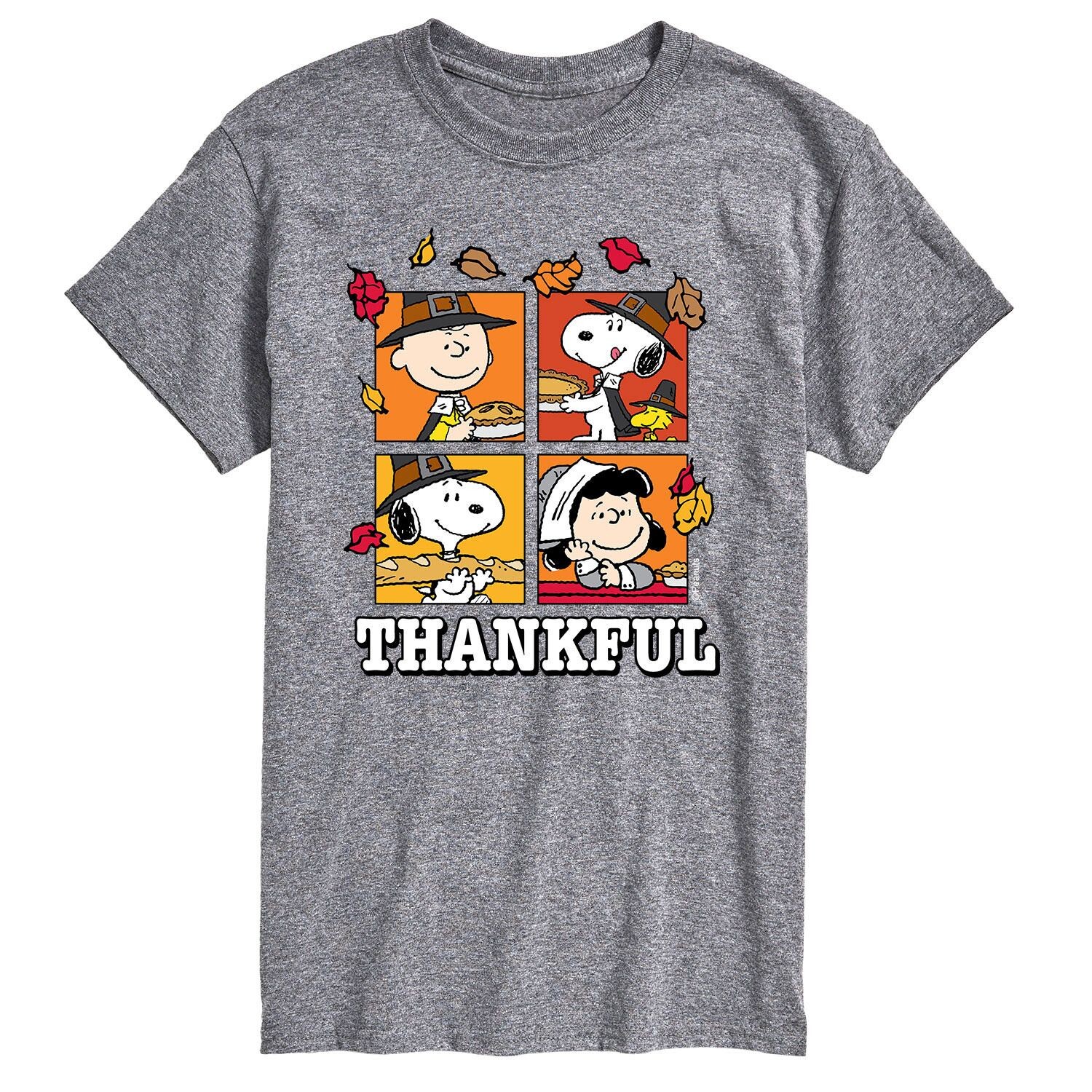 Футболка Big & Tall Peanuts с благодарностью Licensed Character, серый
Футболка Big & Tall Peanuts с благодарностью Licensed Character, серый