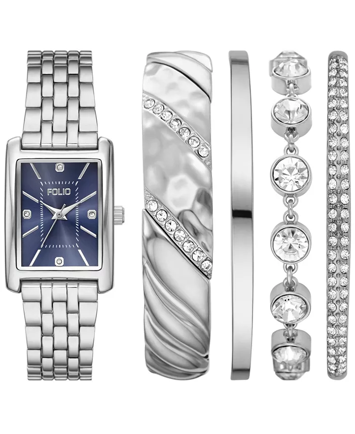 Женские часы Quartz с тремя стрелками, серебряный сплав, комплект, 27мм Folio
Женские часы Quartz с тремя стрелками, серебряный сплав, комплект, 27мм Folio