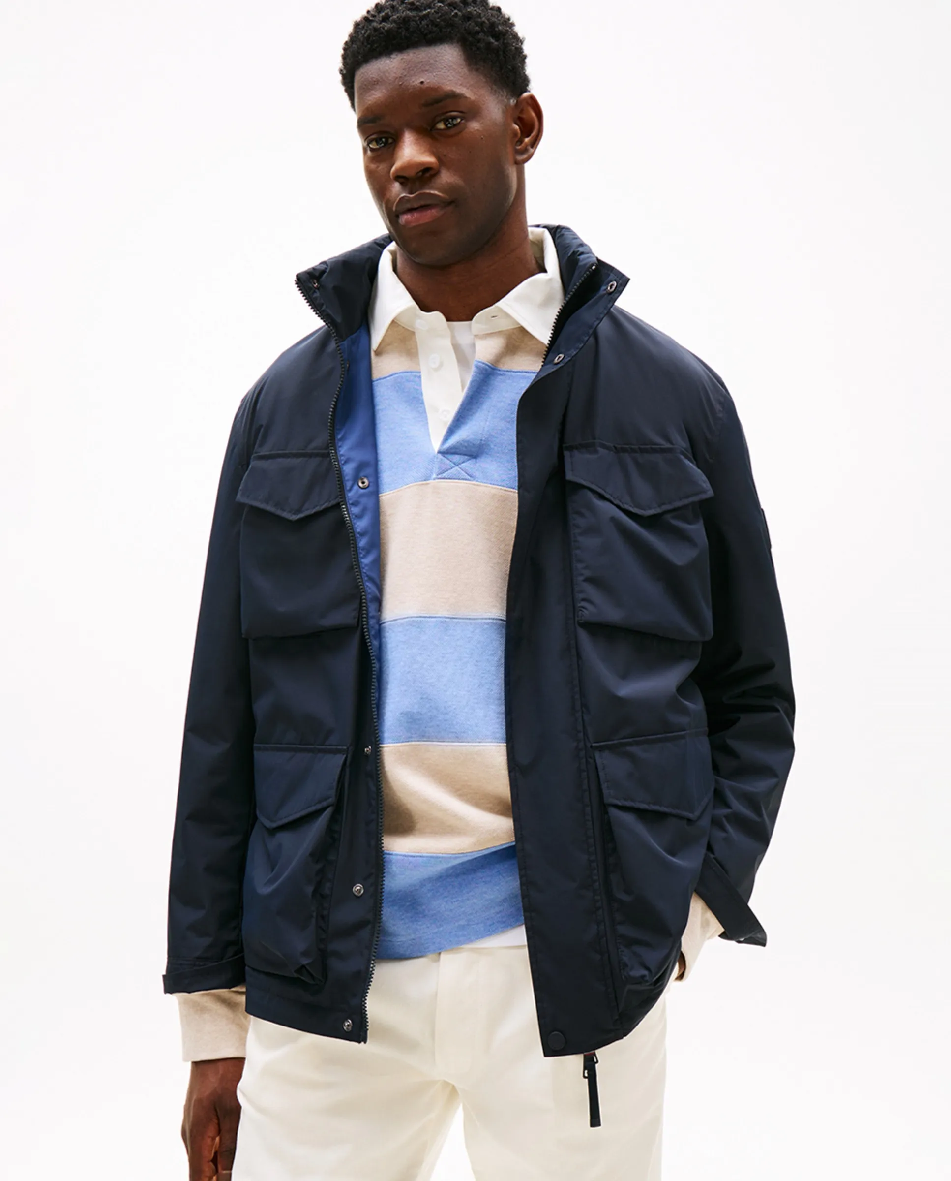 Водонепроницаемая мужская куртка с накладными карманами Tommy Hilfiger, темно-синий
Водонепроницаемая мужская куртка с накладными карманами Tommy Hilfiger, темно-синий