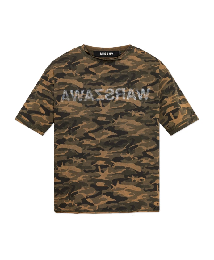Футболка с камуфляжным принтом Misbhv, коричневый
Футболка с камуфляжным принтом Misbhv, коричневый