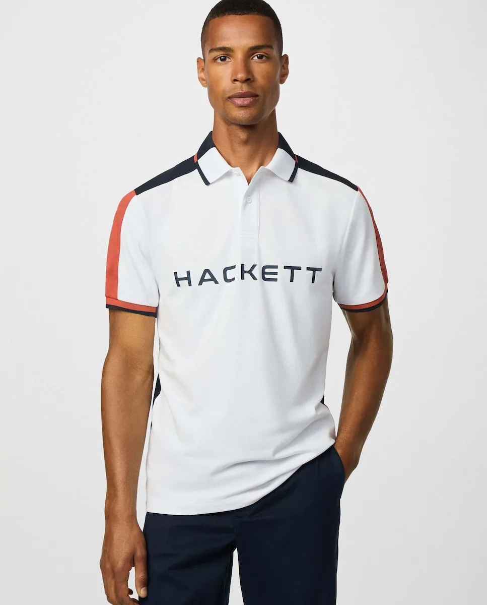 Мужское поло разноцветное, короткий рукав, классический крой Hackett
Мужское поло разноцветное, короткий рукав, классический крой Hackett