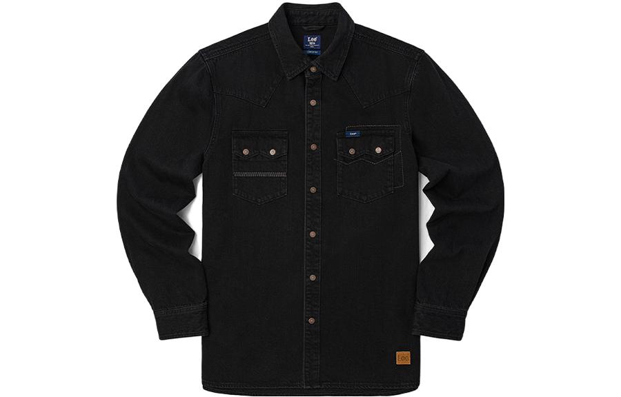 Lee Мужская черная рубашка
Lee Мужская черная рубашка