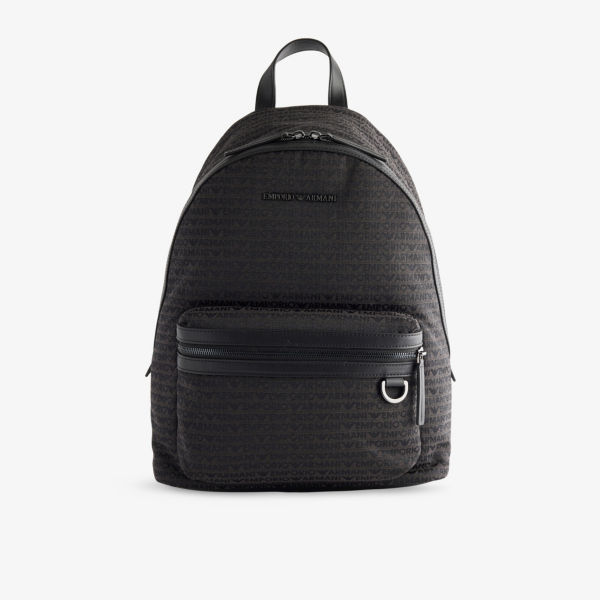 Джинсовый рюкзак из смесового хлопка с жаккардовым узором Emporio Armani, черный
Джинсовый рюкзак из смесового хлопка с жаккардовым узором Emporio Armani, черный