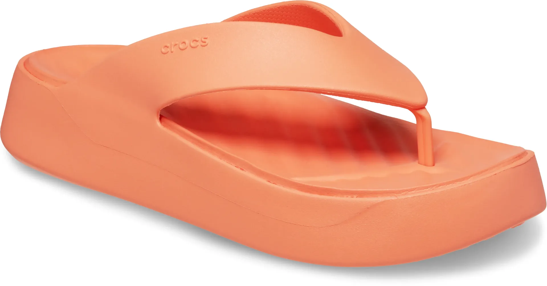 Шлепанцы Crocs "Getaway Platform Flip", платформа, летняя обувь, тапочки на модной платформе, цвет Orange
Шлепанцы Crocs "Getaway Platform Flip", платформа, летняя обувь, тапочки на модной платформе, цвет Orange