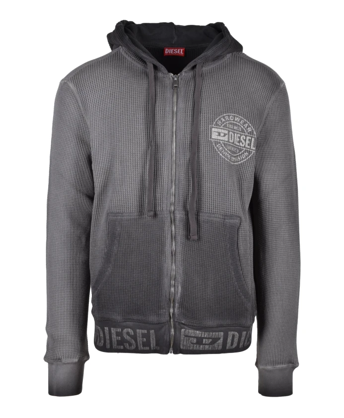 Толстовка на молнии Diesel, серый
Толстовка на молнии Diesel, серый