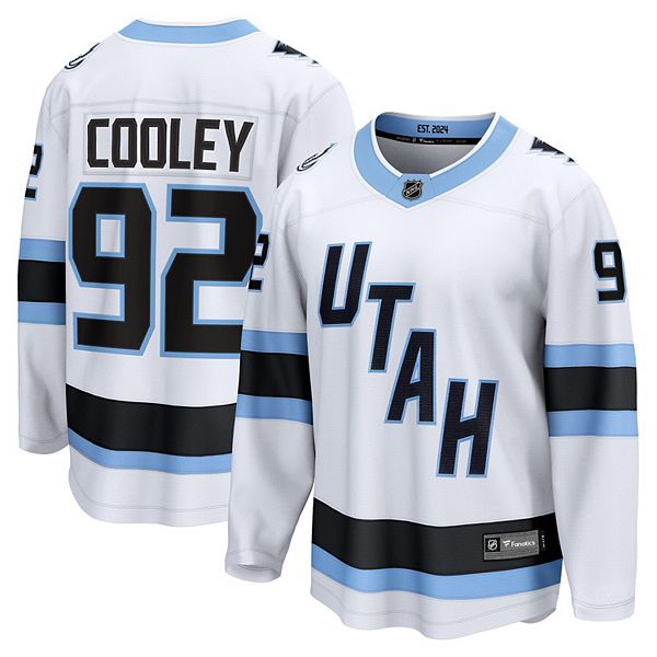Мужская футболка Logan Cooley Utah Mammoth Away Breakaway Fanatics
Мужская футболка Logan Cooley Utah Mammoth Away Breakaway Fanatics