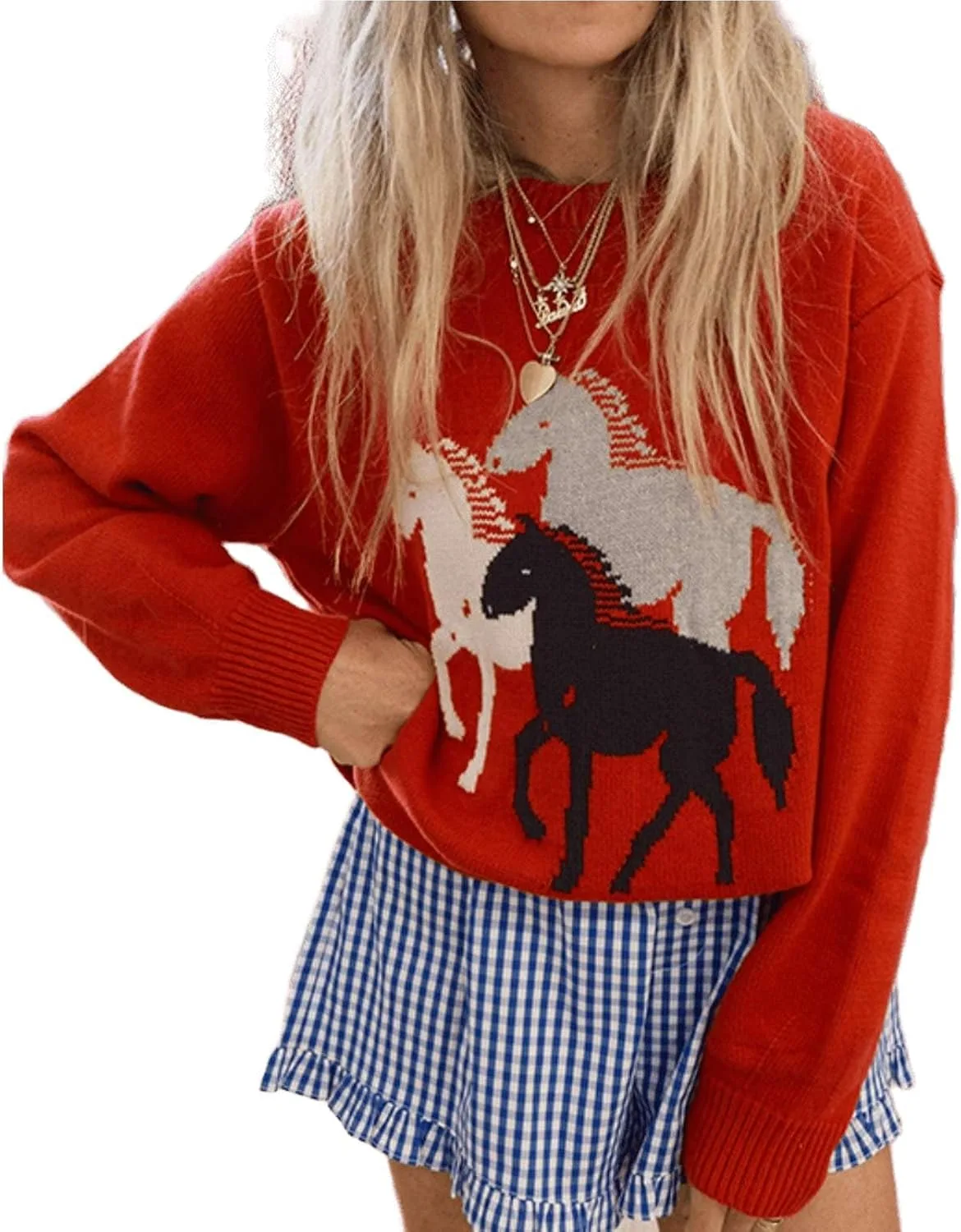 Свитер Animal Jacquard мужской свободного кроя LREUIP
Свитер Animal Jacquard мужской свободного кроя LREUIP