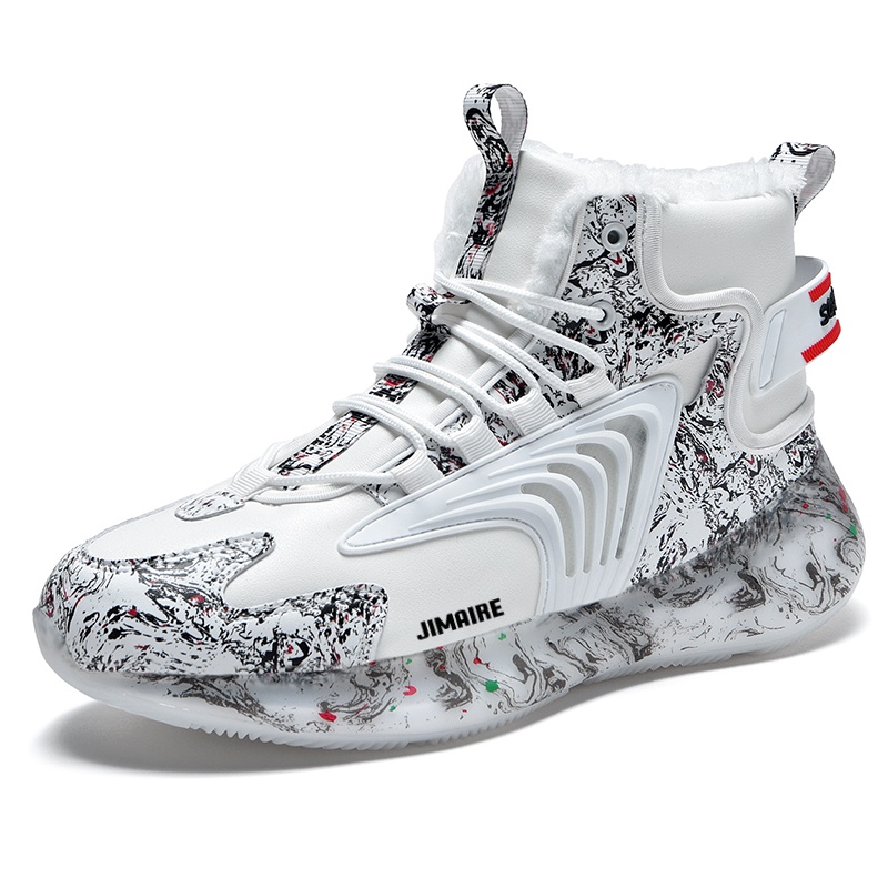 King Jinmai Скользоустойчивые высокие кеды мужские белые утепленные на флисе, цвет White-Thickened Fleece-Lined
King Jinmai Скользоустойчивые высокие кеды мужские белые утепленные на флисе, цвет White-Thickened Fleece-Lined