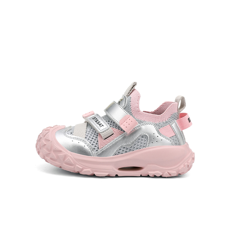Детские кроссовки для бега ST&SAT, серебряный/розовый
Детские кроссовки для бега ST&SAT, серебряный/розовый