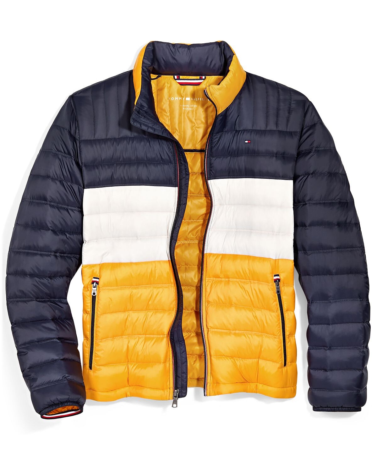 Куртка Tommy Hilfiger Packable Quilted Puffer, синий/желтый
Куртка Tommy Hilfiger Packable Quilted Puffer, синий/желтый