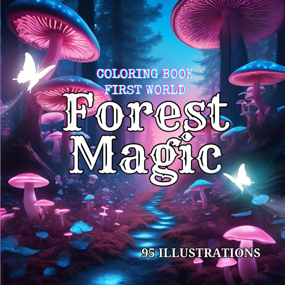 First World - Forest Magic: Coloring book for Adult and Teens for Mindfulness and Relaxation (Independently published)
First World - Forest Magic: Coloring book for Adult and Teens for Mindfulness and Relaxation (Independently published)
