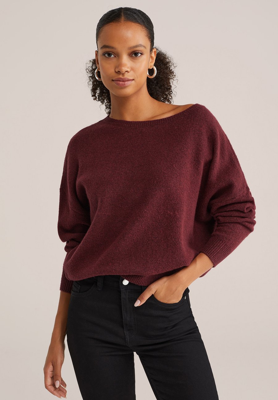 Джемпер WE Fashion Jumper, Burgundy Red/Berry
Джемпер WE Fashion Jumper, Burgundy Red/Berry