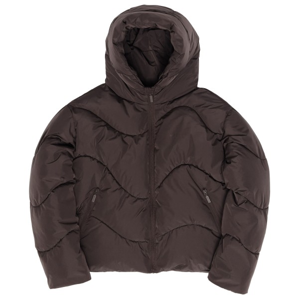 Женская стеганая короткая куртка с волнистым узором - зимняя куртка Mazine, Eggplant
Женская стеганая короткая куртка с волнистым узором - зимняя куртка Mazine, Eggplant