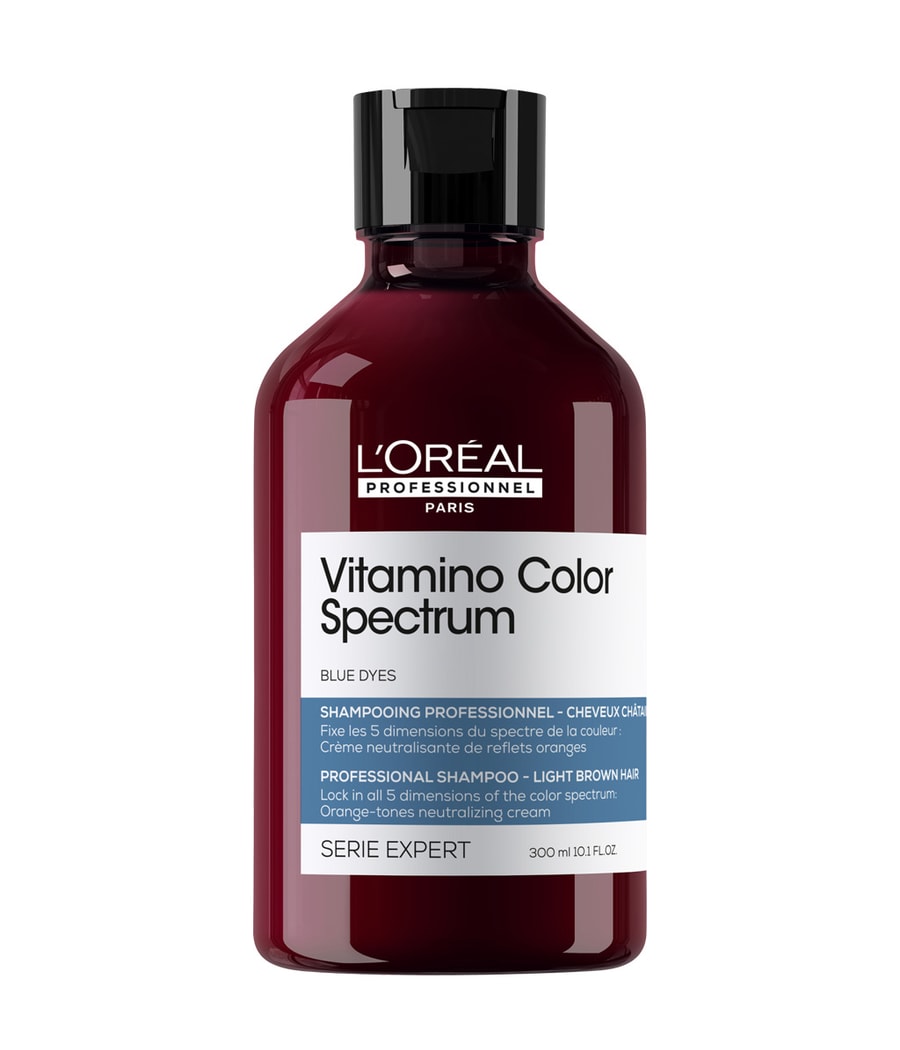 Шампунь для волос L'Oréal Professionnel Paris Vitamino Color Spectrum Blue Dyes Neutralizing Shampoo - Light Brown Hair, 300 ml
Шампунь для волос L'Oréal Professionnel Paris Vitamino Color Spectrum Blue Dyes Neutralizing Shampoo - Light Brown Hair, 300 ml