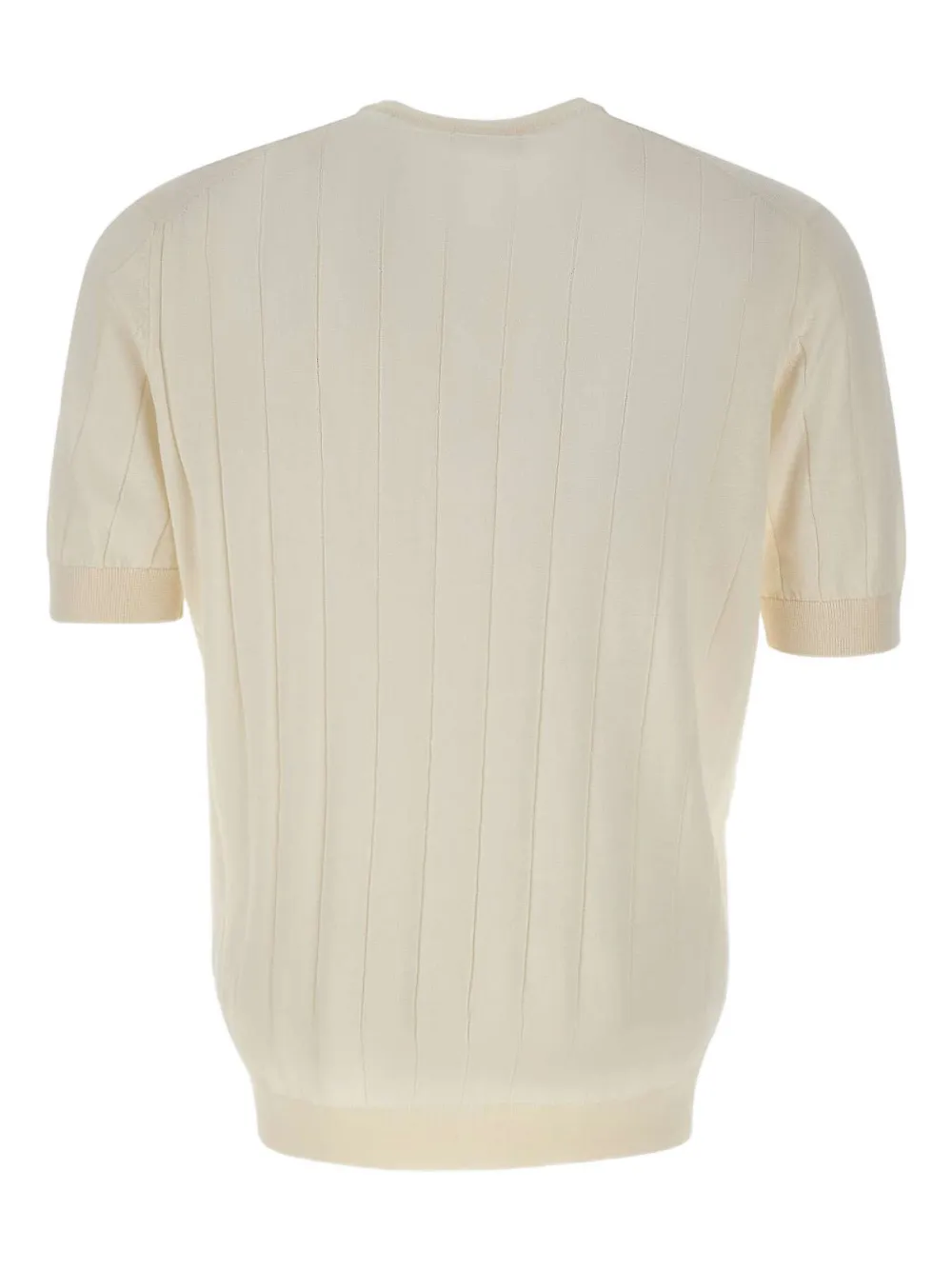 Футболка с отделкой в рубчик Filippo De Laurentiis, бежевый
Футболка с отделкой в рубчик Filippo De Laurentiis, бежевый