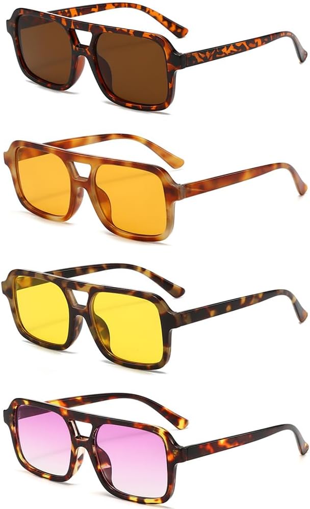 Большие солнцезащитные очки-авиаторы для женщин и мужчин, винтажные ретро-очки с крупной оправой и защитой от УФ-излучения UV400 Generic, Brown, Orange, Yellow, Pink-gradient
Большие солнцезащитные очки-авиаторы для женщин и мужчин, винтажные ретро-очки с крупной оправой и защитой от УФ-излучения UV400 Generic, Brown, Orange, Yellow, Pink-gradient