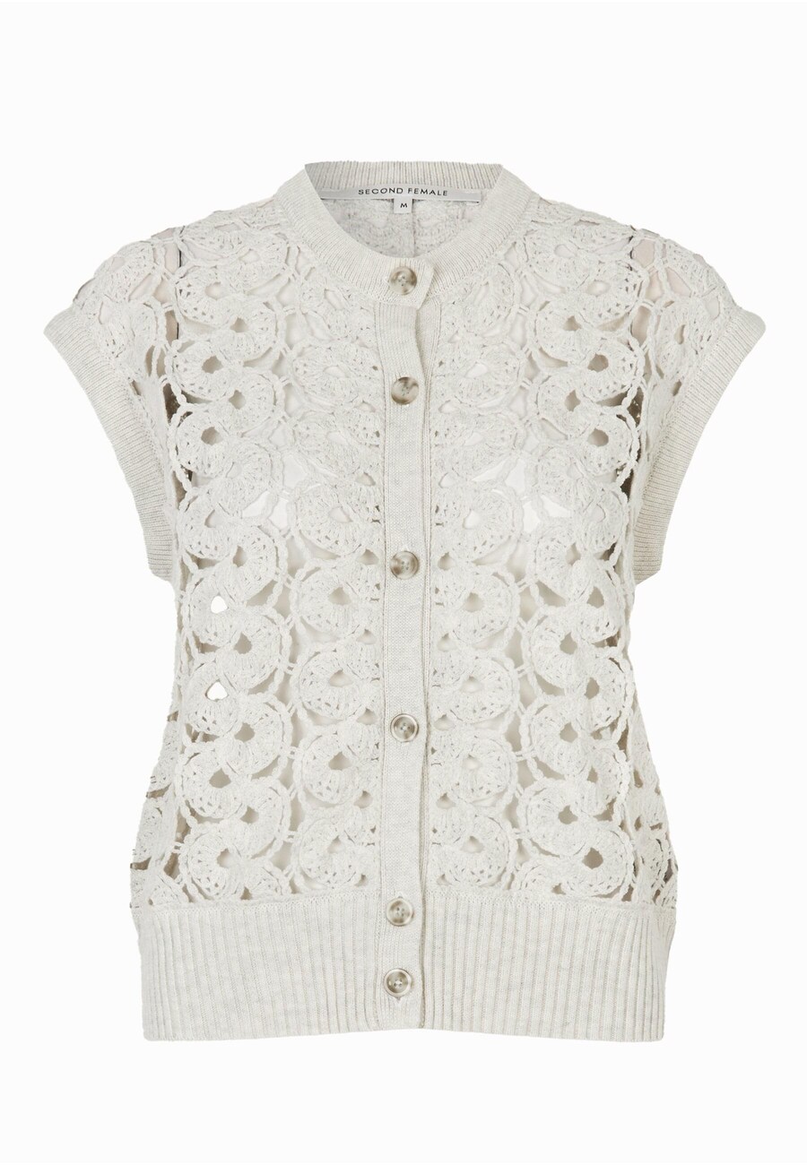 Вязаный жилет SECOND FEMALE Coralie, слоновая кость, Бежевый, Вязаный жилет SECOND FEMALE Coralie, слоновая кость
Вязаный жилет SECOND FEMALE Coralie, слоновая кость, Бежевый, Вязаный жилет SECOND FEMALE Coralie, слоновая кость