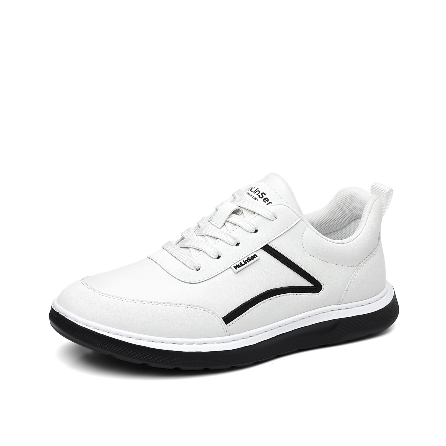 Mulinsen Амортизирующие устойчивые к истиранию дышащие легкие повседневные кроссовки с отскоком мужские белые, цвет White
Mulinsen Амортизирующие устойчивые к истиранию дышащие легкие повседневные кроссовки с отскоком мужские белые, цвет White