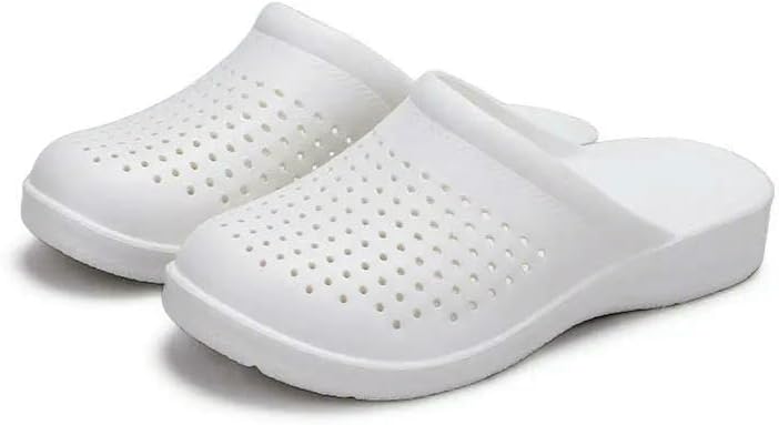 Женские белые мягкие тапочки из ЭВА, сабо, летние легкие тапочки на толстой подошве, нескользящие пляжные сандалии Dmmwcx
Женские белые мягкие тапочки из ЭВА, сабо, летние легкие тапочки на толстой подошве, нескользящие пляжные сандалии Dmmwcx