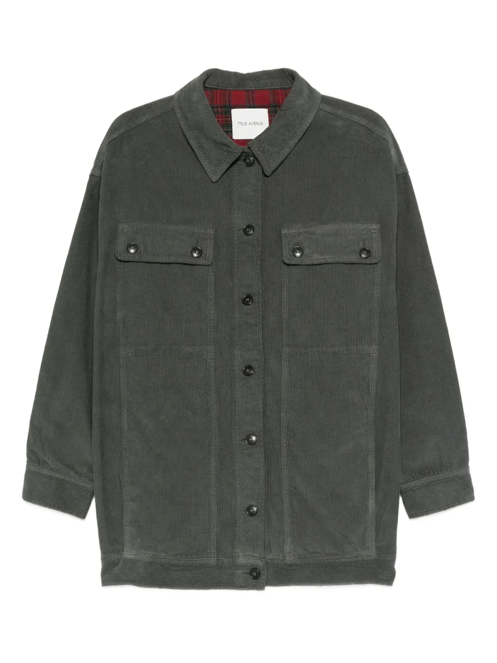 Вельветовая куртка с нагрудными карманами TRUE AVENUE, серый
Вельветовая куртка с нагрудными карманами TRUE AVENUE, серый