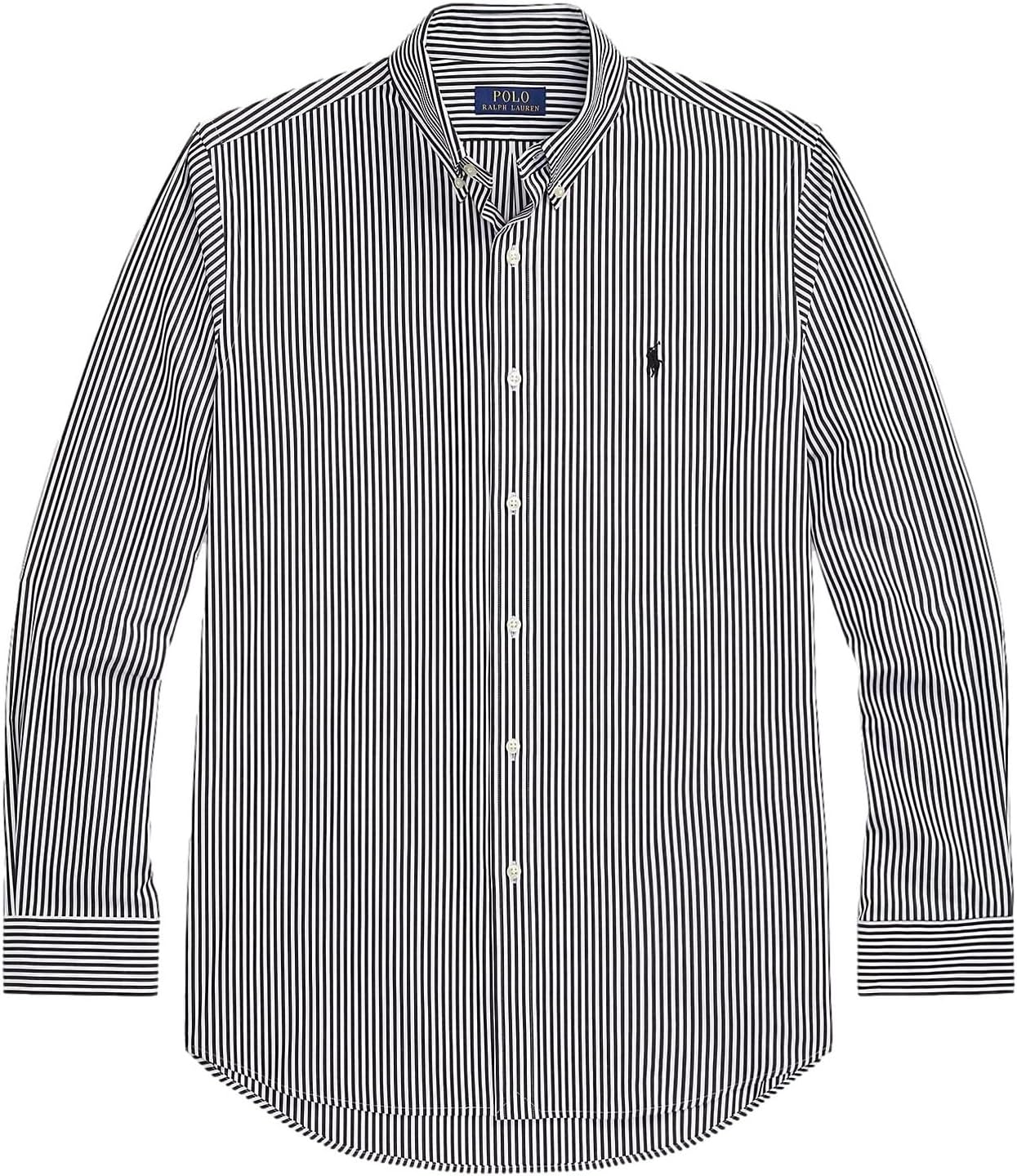 POLO RALPH LAUREN Мужская классическая рубашка из поплина, Striped Black/White
POLO RALPH LAUREN Мужская классическая рубашка из поплина, Striped Black/White