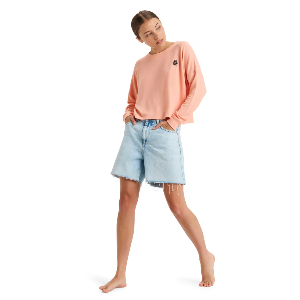 Уютная женская футболка Roxy Sunday, розовый
Уютная женская футболка Roxy Sunday, розовый