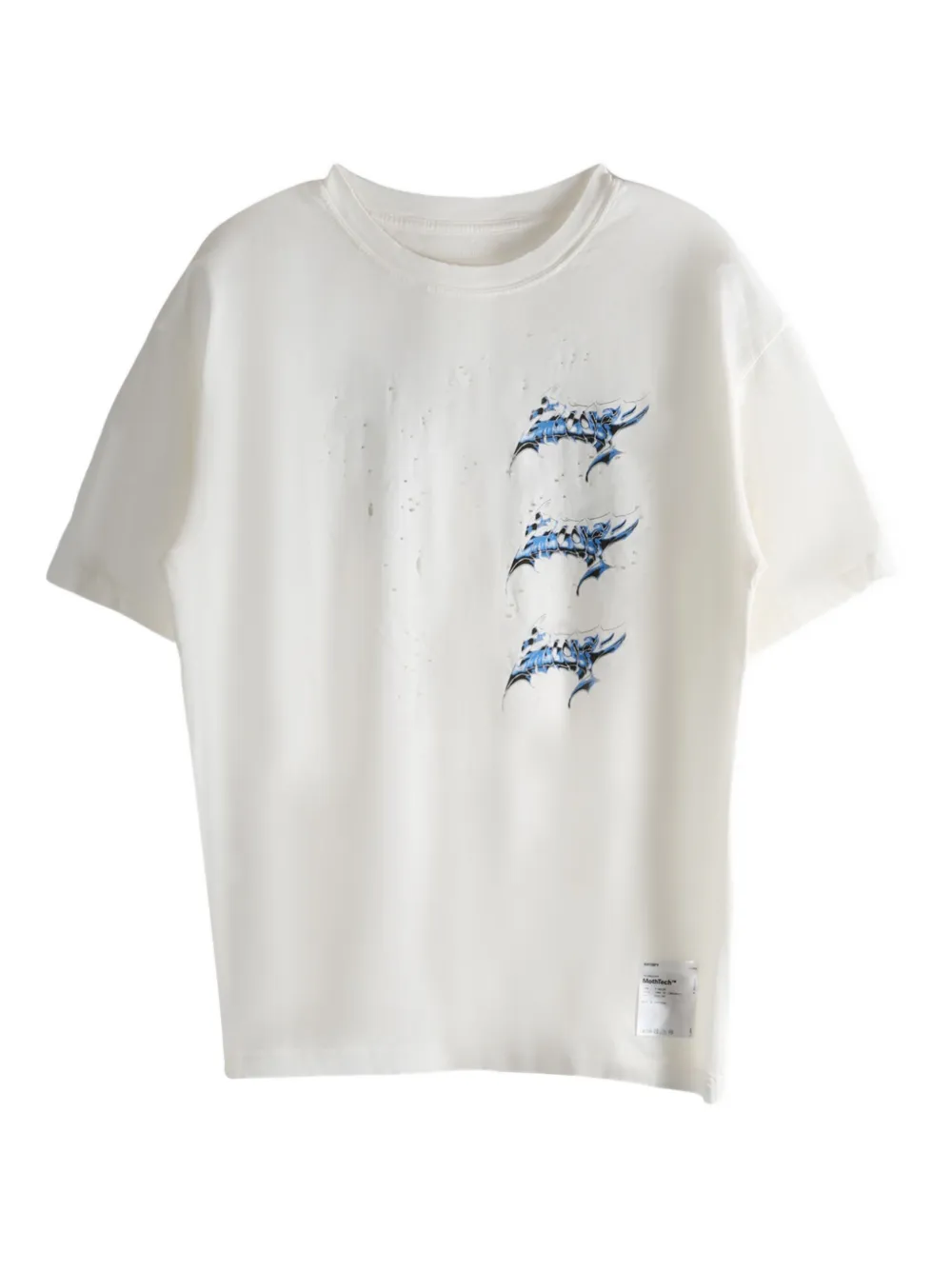 Футболка с принтом и эффектом состаренности MothTech Satisfy, белый
Футболка с принтом и эффектом состаренности MothTech Satisfy, белый