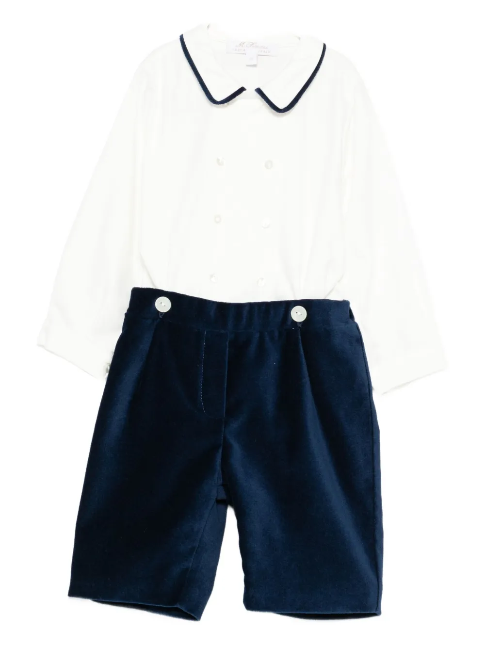 Комбинезон с классическим воротником и двубортной застежкой Mariella Ferrari, белый
Комбинезон с классическим воротником и двубортной застежкой Mariella Ferrari, белый