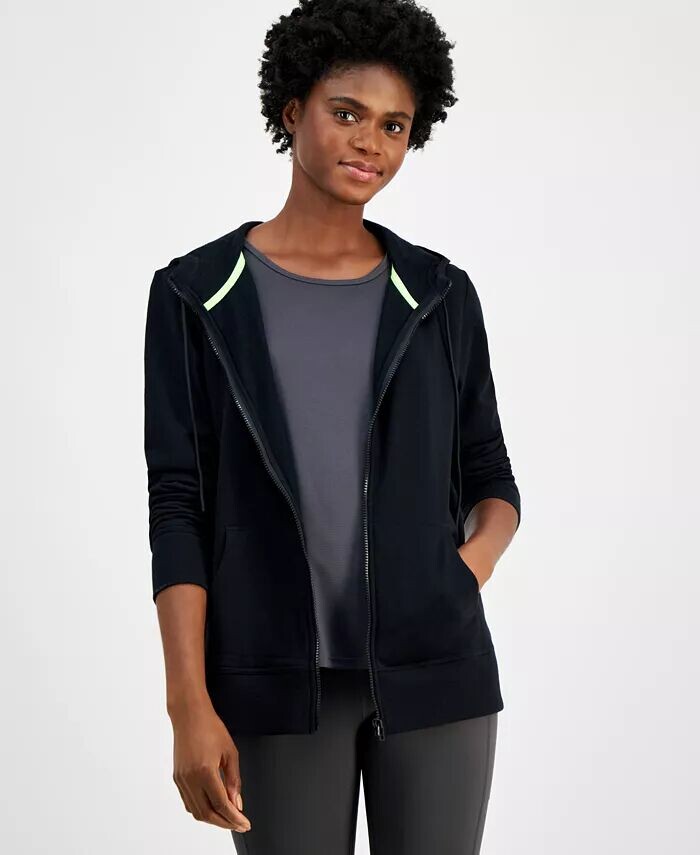 Женская непринужденная флисовая худи с молнией спереди и длинными рукавами ID Ideology, черный
Женская непринужденная флисовая худи с молнией спереди и длинными рукавами ID Ideology, черный