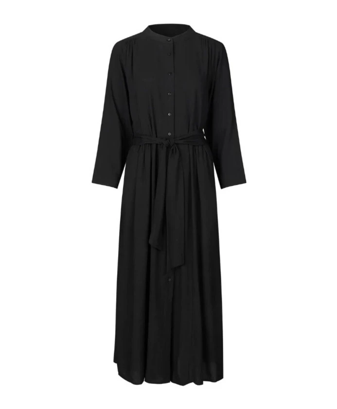 Элегантное платье с рукавами ¾ и воротником стойкой Lollys Laundry, черный
Элегантное платье с рукавами ¾ и воротником стойкой Lollys Laundry, черный