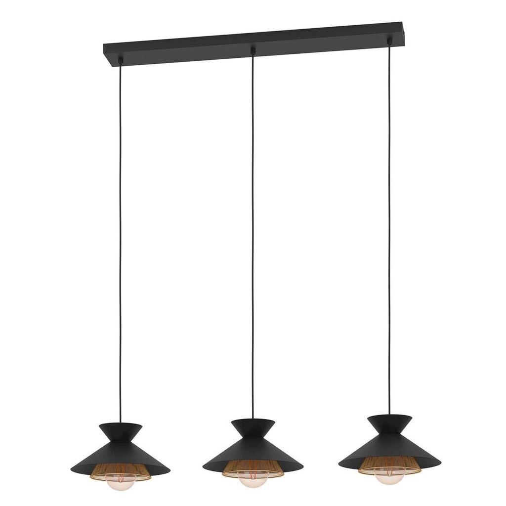 GRIZEDALE подвесной светильник стальной черный, латунь E27 3X40W Д:96см Ш:26см В:110см с диммированием EGLO
GRIZEDALE подвесной светильник стальной черный, латунь E27 3X40W Д:96см Ш:26см В:110см с диммированием EGLO
