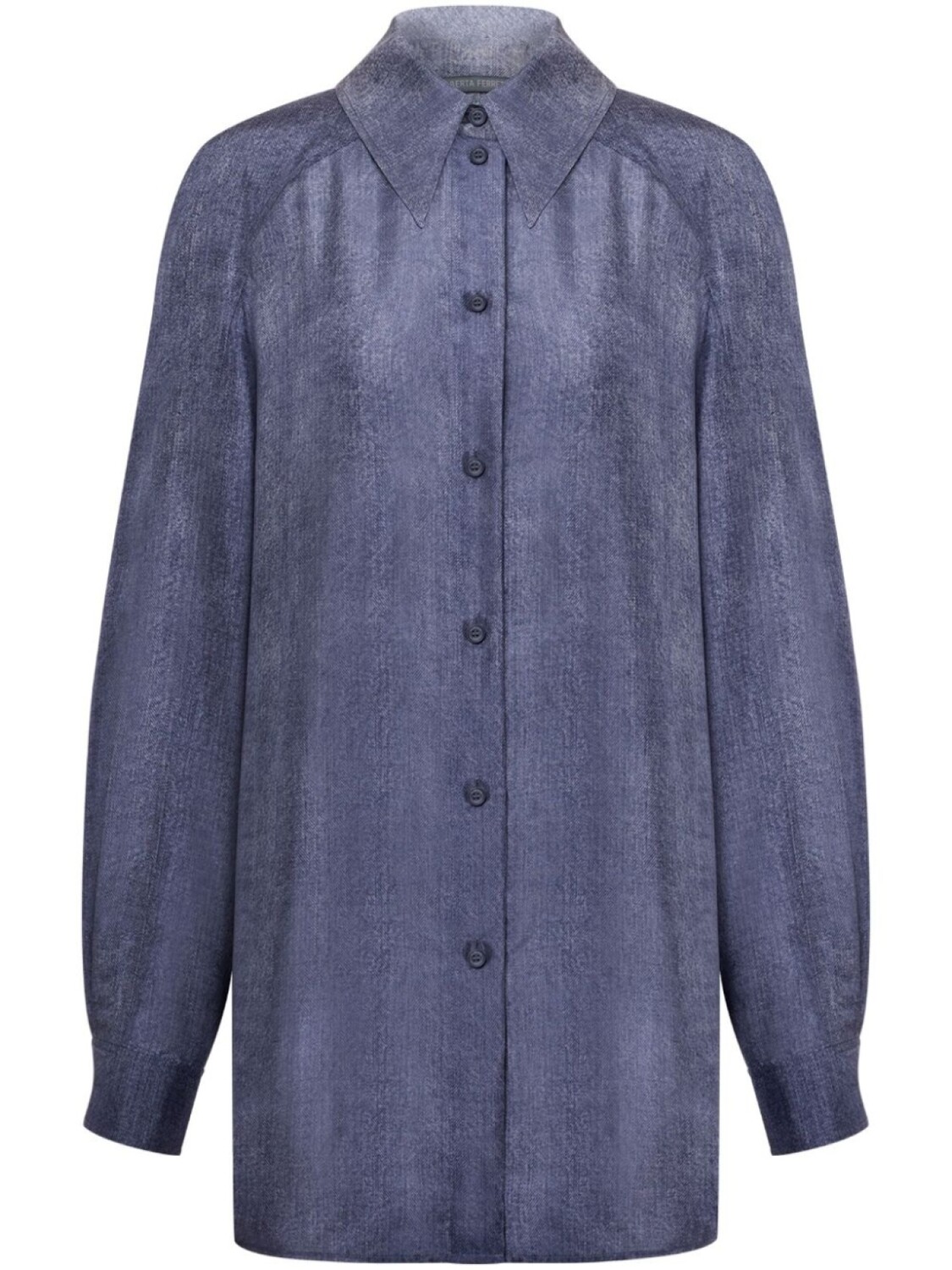 Рубашка с логотипом Alberta Ferretti, синий
Рубашка с логотипом Alberta Ferretti, синий