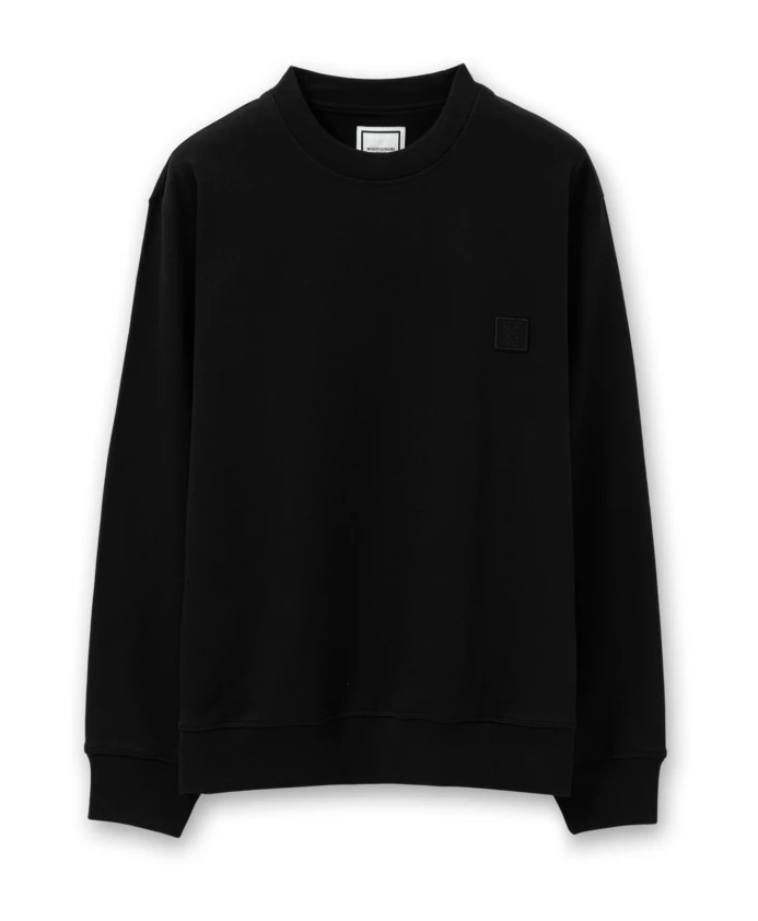 Черная толстовка с коралловым логотипом на спине. Wooyoungmi, черный
Черная толстовка с коралловым логотипом на спине. Wooyoungmi, черный